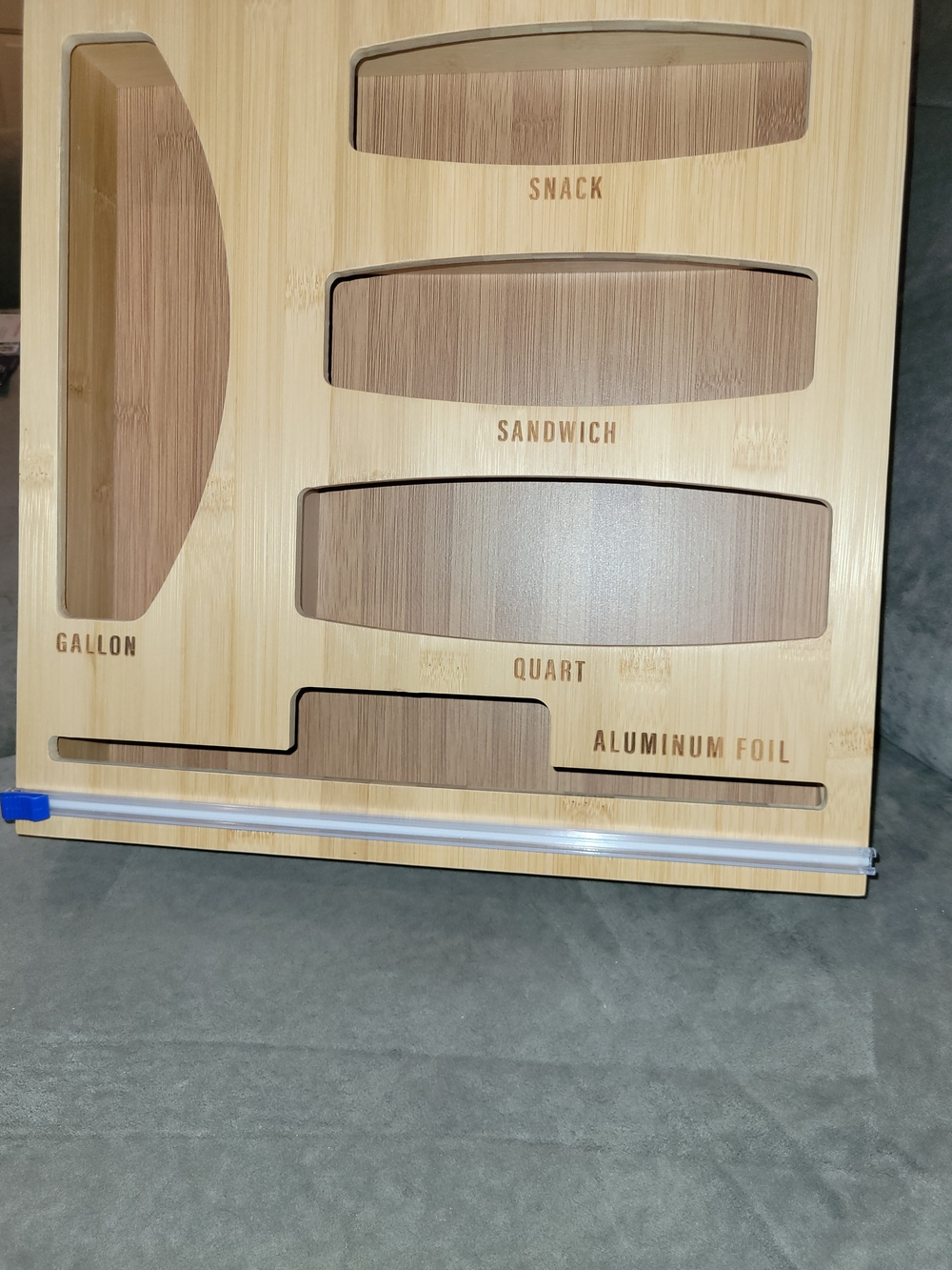 NEW Bamboo Kitchen Storage Organizer - Natural. - Picture 3 of 4